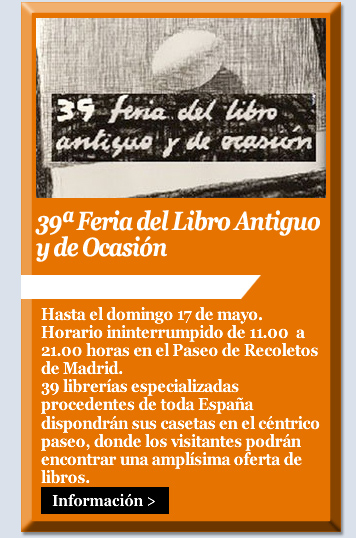 39 Feria del Libro Antiguo y de Ocasión