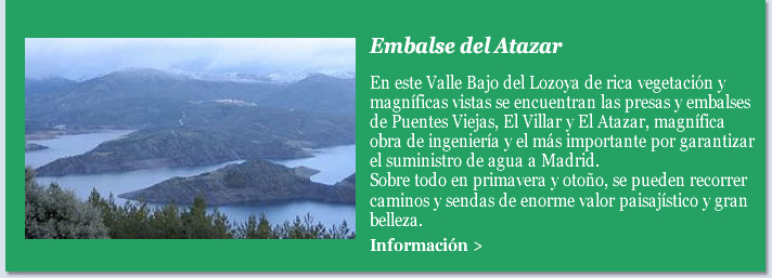 Embalse del Atazar