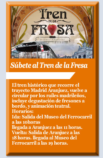 Súbete al Tren de la Fresa