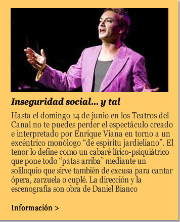 Inseguridad social… y tal. Hasta el domingo 14 de junio. Teatros del Canal