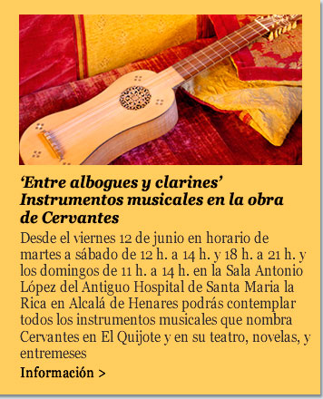 ‘Entre albogues y clarines’. Instrumentos musicales en la obra de Cervantes
