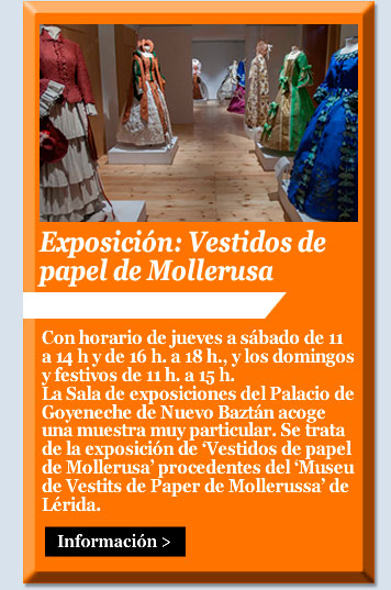 Exposición: Vestidos de papel de Mollerusa