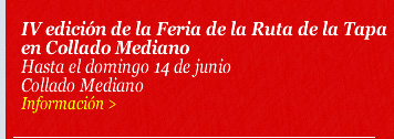 IV edición de la Feria de la Ruta de la Tapa en Collado Mediano