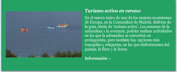 Turismo activo en verano