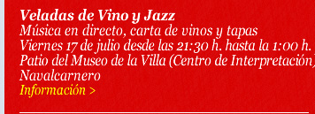 Veladas de Vino y Jazz