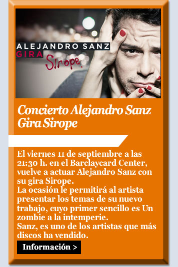 Concierto Alejandro Sanz Gira Sirope