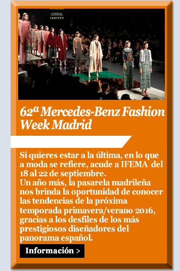 62ª Mercedes-Benz Fashion Week Madrid 