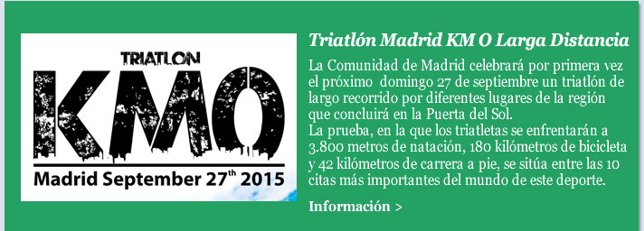 Triatlón Madrid KM0 Larga Distancia