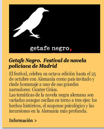 Getafe Negro.  Festival de novela policiaca de Madrid