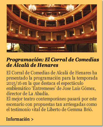 Programación: El Corral de Comedias de Alcalá de Henares