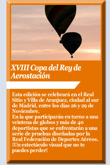 XVIII Copa del Rey de Aerostación