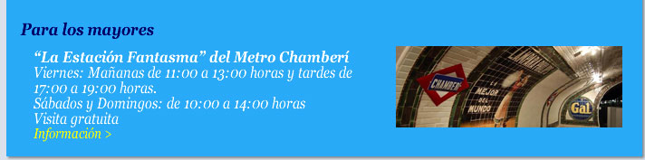 'La Estación Fantasma' del Metro Chamberí