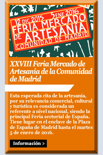 XXVIII Feria Mercado de Artesanía de la Comunidad de Madrid