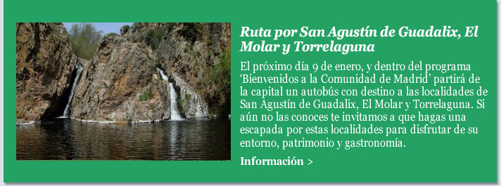 Ruta por San Agustín de Guadalix, El Molar y Torrelaguna