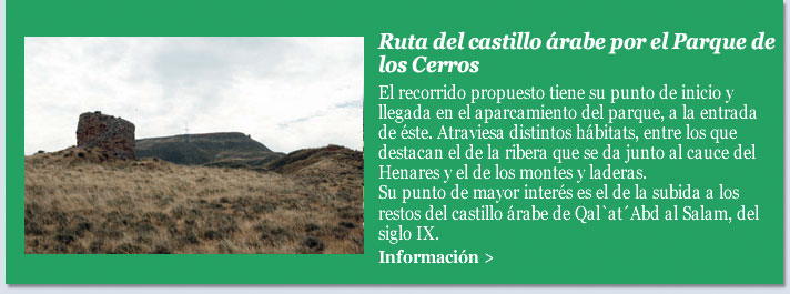 Ruta del castillo árabe por el Parque de los Cerros