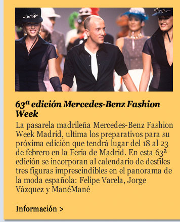 63ª edición Mercedes-Benz Fashion Week