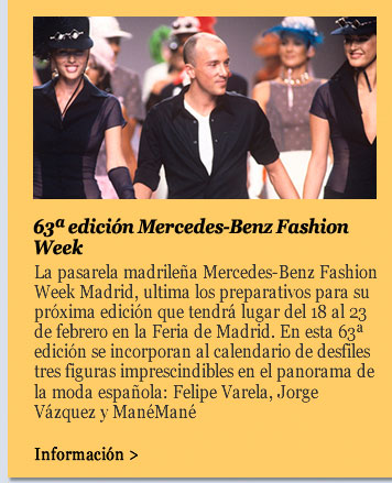 63ª edición Mercedes-Benz Fashion Week