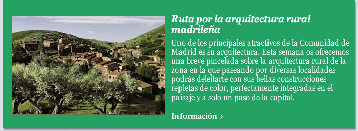 Ruta por la arquitectura rural madrileña