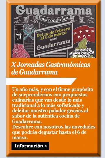 X Jornadas Gastronómicas de Guadarrama