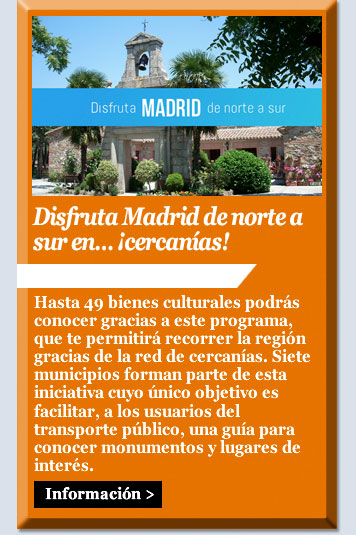Disfruta Madrid de norte a sur en… ¡cercanías!