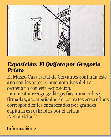 Exposición: El Quijote por Gregorio Prieto