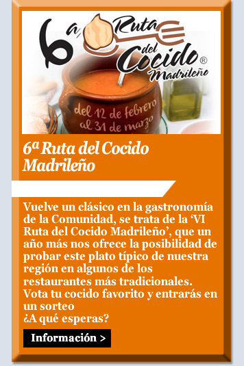 6ª Ruta del Cocido Madrileño