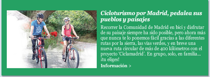 Cicloturismo por Madrid, pedalea sus pueblos y paisajes