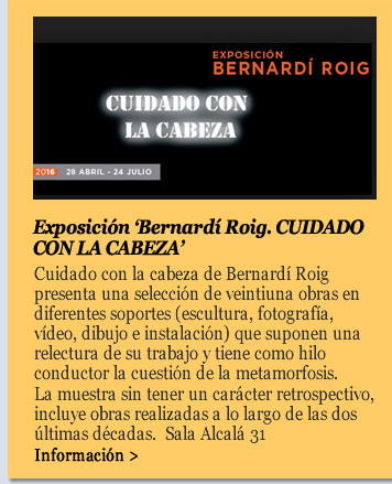 Exposición ‘Bernardí Roig. CUIDADO CON LA CABEZA’