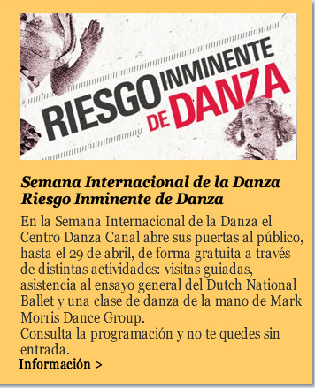 Semana Internacional de la Danza. Riesgo Inminente de Danza