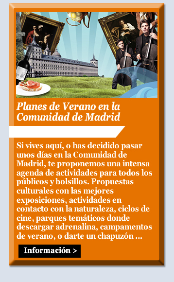 Planes de Verano en la Comunidad de Madrid