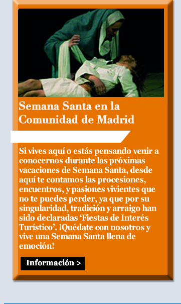 Semana Santa en la Comunidad de Madrid