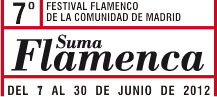 Logo: 7º Festival Flamenco de la Comunidad de Madrid. Suma Flamenca