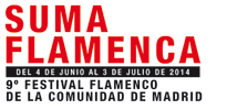 Logo: 9º Festival Flamenco de la Comunidad de Madrid. Suma Flamenca