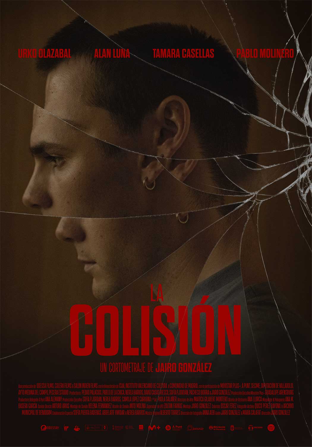 Cartel del corto La colisión