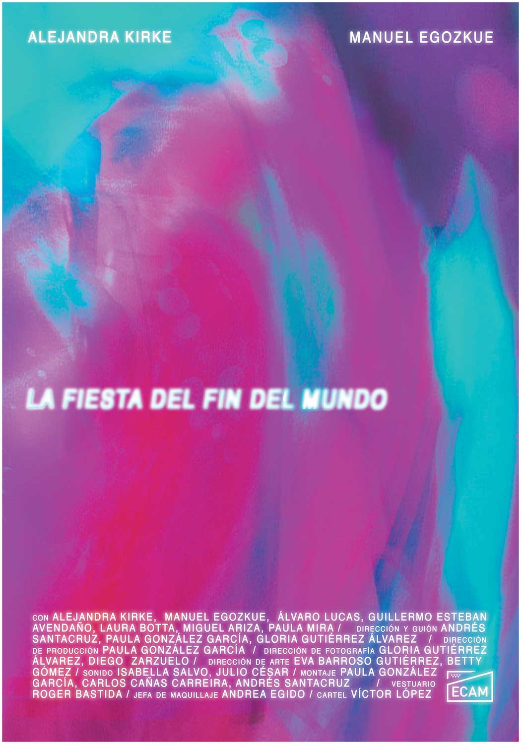 Cartel del corto La fiesta del fin del mundo