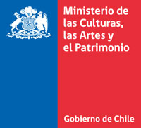 Logotipo ministerio de las Culturas, las Artes y el Patrimonio del Gobierno de Chile