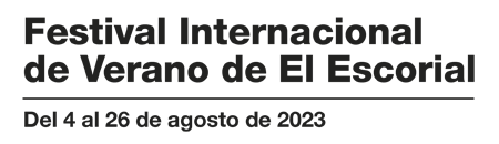 Logotipo del FESTIVAL INTERNACIONAL DE VERANO DE EL ESCORIAL 2023 