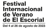 Logotipo del Festival Internacional de verano de El Escorial 2023 