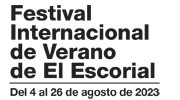 Logotipo del FESTIVAL INTERNACIONAL DE VERANO DE EL ESCORIAL 2023 